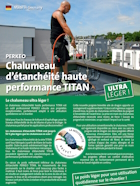 Chalumeau d’étanchéité haute performance TITAN